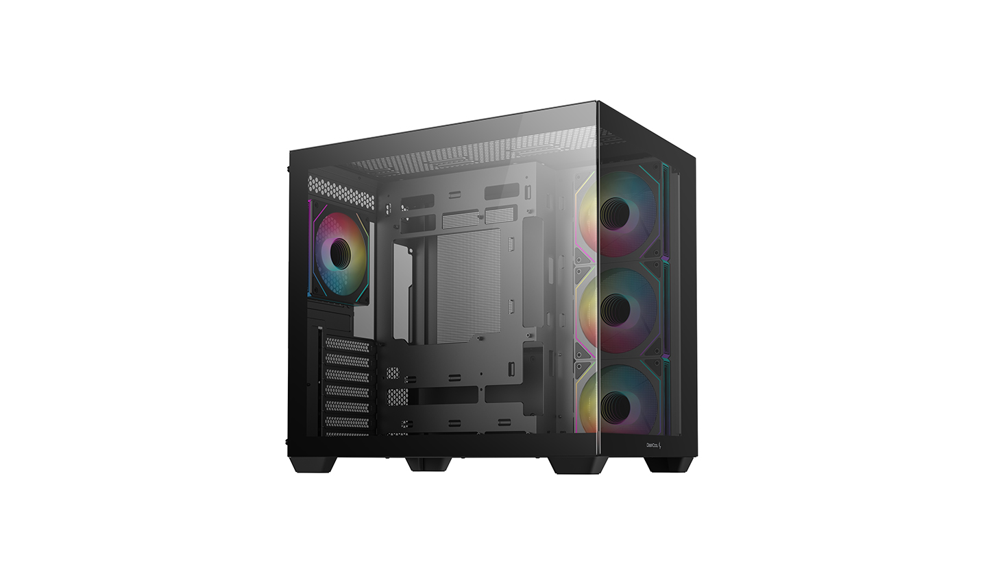 CarcasaDEEPCOOL CG530 4F / w/oPSU / Side panel / 4x A-RGB 120mm / ATX photo 3