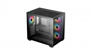 CarcasaDEEPCOOL CG530 4F / w/oPSU / Side panel / 4x A-RGB 120mm / ATX thumbnav 2