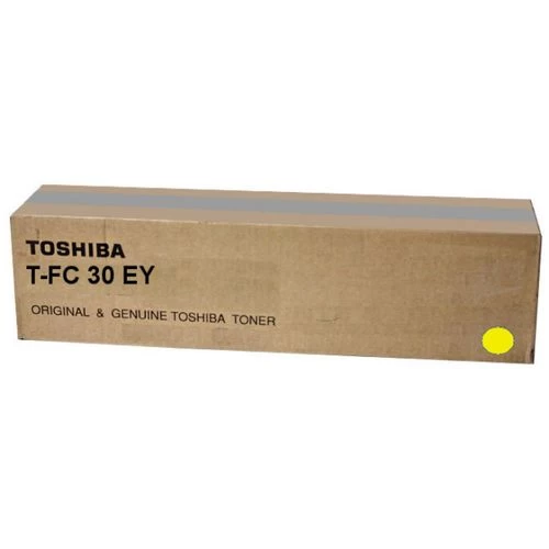 Toner Toshiba T-FC30EY Yellow, (xxxg/appr. 28 000 pages 10%) for e-STUDIO 2051C/2551C/2050C/2550C photo 1 Toner Toshiba T-FC30EY Yellow, (xxxg/appr. 28 000 pages 10%) for e-STUDIO 2051C/2551C/2050C/2550C photo 1