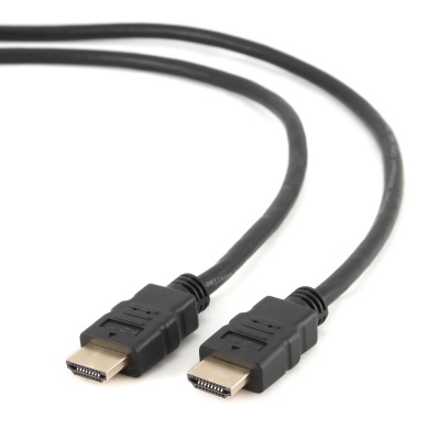 Cable HDMI  CC-HDMI4-15M, 15 m, HDMI v.1.4, male-male, Black cable with gold-plated connectors, Bulk packing photo 1