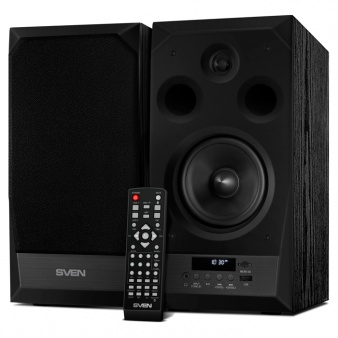Boxe 2.0 SVEN MC-20 / 90W RMS, Bluetooth / FM / USB / SD card / Black photo 1