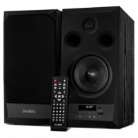 Boxe 2.0 SVEN MC-20 / 90W RMS, Bluetooth / FM / USB / SD card / Black thumbnav 1