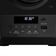 Boxe 2.0 SVEN MC-20 / 90W RMS, Bluetooth / FM / USB / SD card / Black thumbnav 3