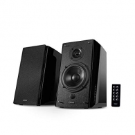 Edifier R2000DB Black, 2.0/ 120W (2x36W+2x24W) RMS, Audio In: Bluetooth, RCA x2, PC, AUX, optical, coaxial, remote control, all wooden, (5”+1”) thumbnav 1