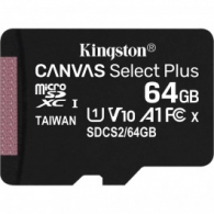 Карта памяти microSD 64GB Kingston Canvas Select Plus, 100MBps thumbnav 1