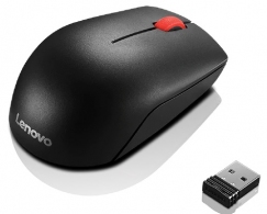 Lenovo Essential Compact Wireless Mouse ( 3 button, 2.4 GHz Wireless via Nano USB, 1000 dpi) thumbnav 3