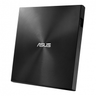 External DVDRW Drive ASUS ZenDrive U9M, Portable Ultra-Slim -13mm, Super-Multi DVDR+8x/-8x, RW+8x/-6x, DL+6x/-6x, M-DISC, Includes two cables for USB Type-C and Type-A, USB2.0 (USB-C/USB-A), Black, Retail thumbnav 3
