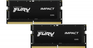 Memorie operativa Kingston FURY® Impact DDR5-6000 SODIMM 32GB (Kit of 2*16GB) thumbnav 1