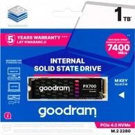 M.2 NVMe SSD GOODRAM PX700 / 1.0TB / 3D NAND TLC thumbnav 2