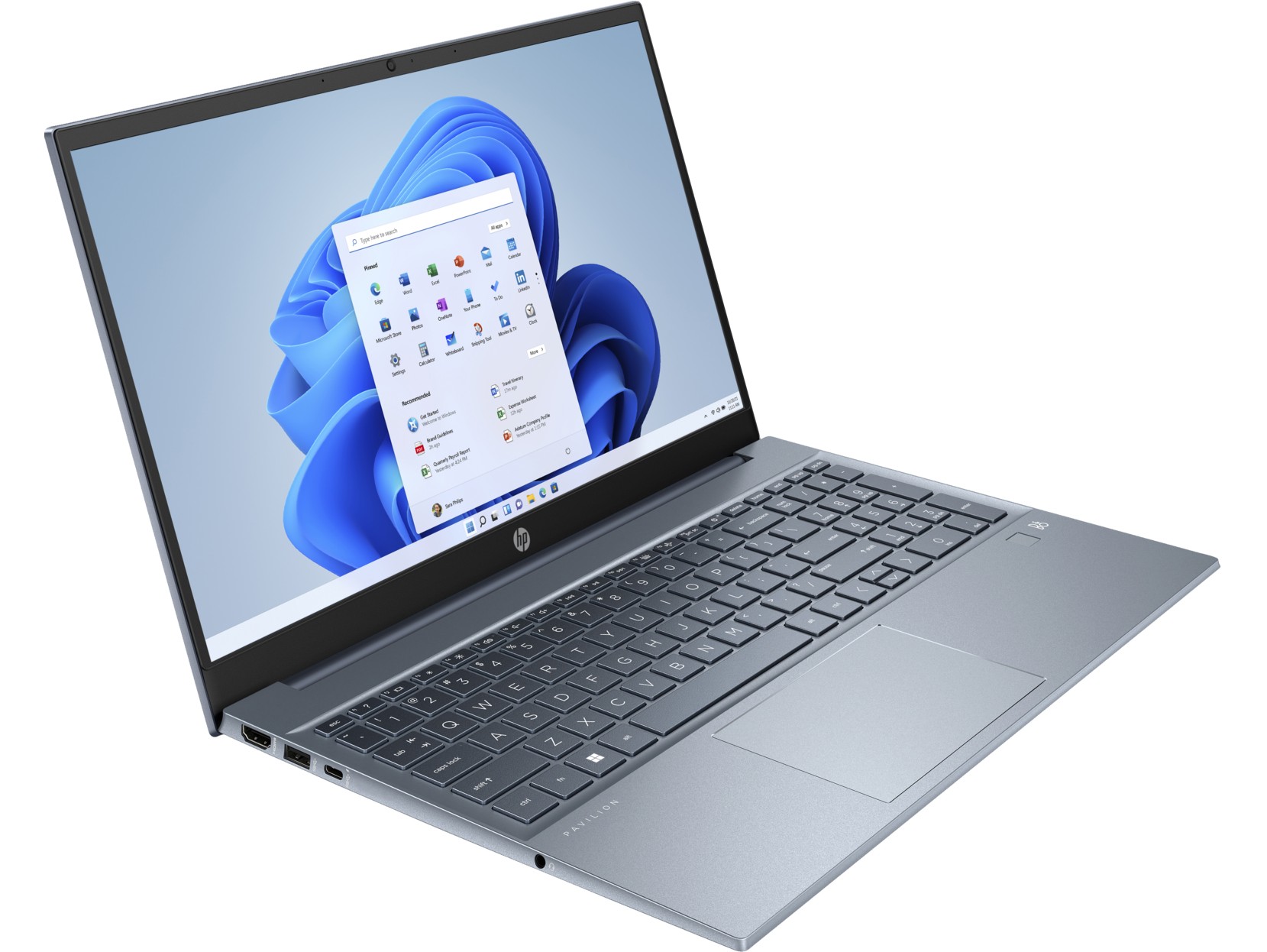 Ноутбук 15.6” HP Pavilion 15/ AMD Ryzen 7 7730U/ 16GB/ 1TB SSD/ Fog Blue photo 2