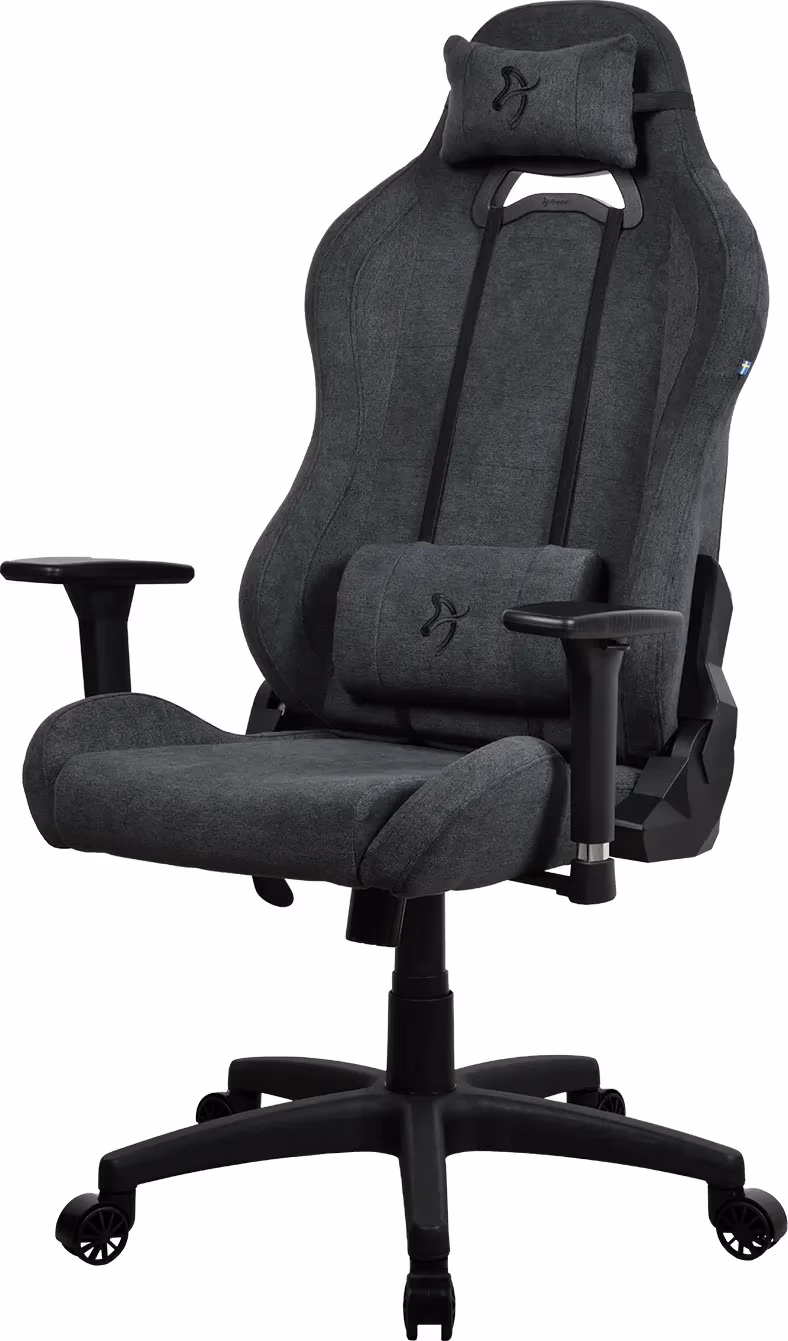 Fotoliu Gaming AROZZI Torretta 2023 Edition/ Soft Fabric/ up to120kg / 155-185cm / Dark Grey 