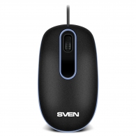Мышь SVEN RX-90 / 1000dpi / USB / 1.5 m / Black thumbnav 1