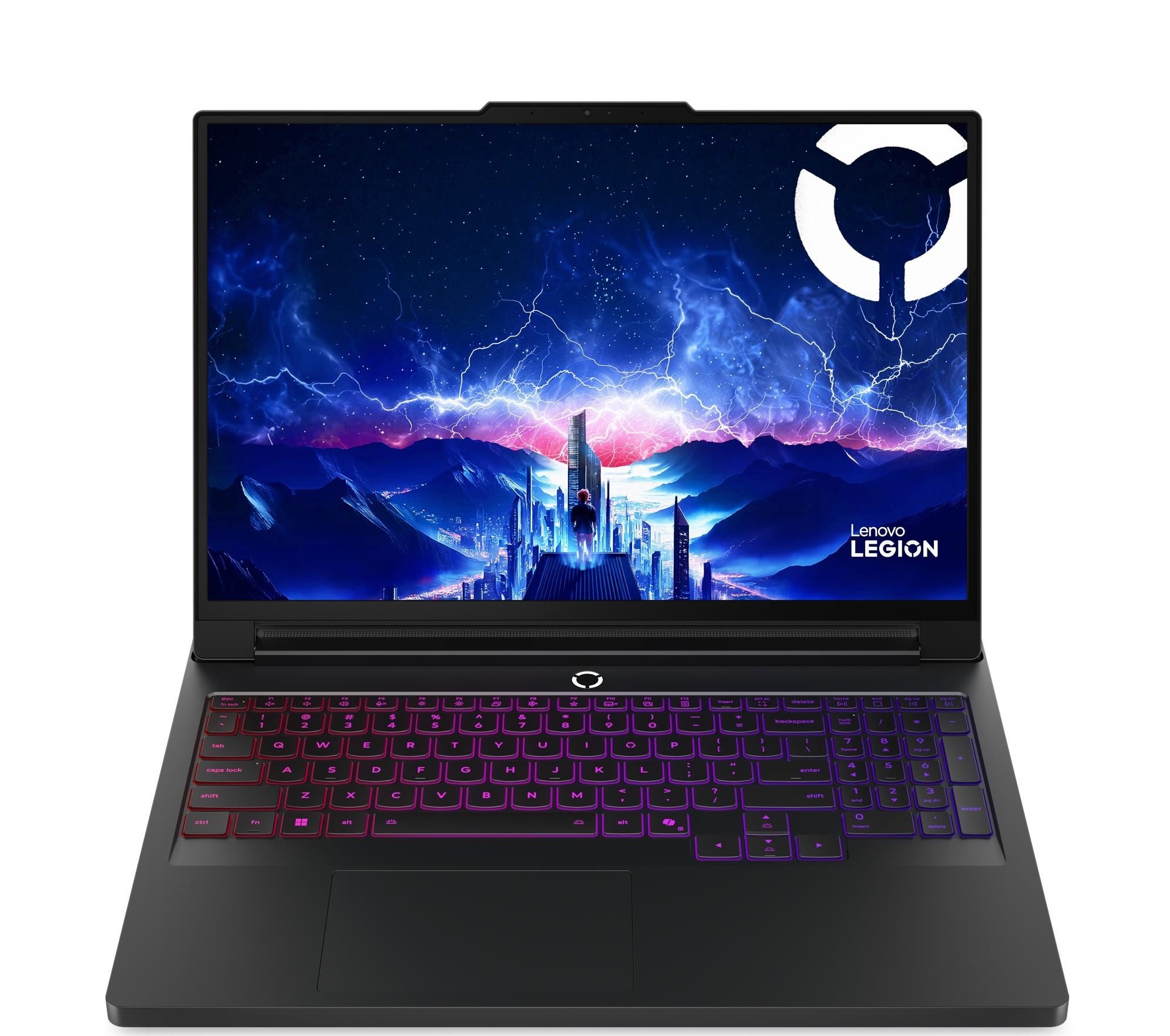 Ноутбук 16” Lenovo Legion Pro 7 16IAX10H/ WQXGA/ OLED/ 240Hz/ Intel Core Ultra 9 275HX/ 32GB / 1TB SSD / RTX5080 / Eclipse Black photo 1
