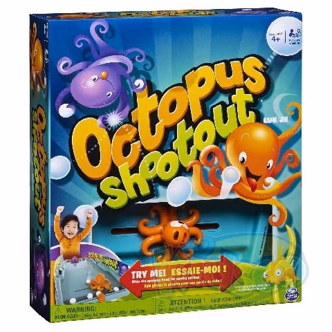 Spin Master 6054637 Bgm Kgm Octopus Shootout