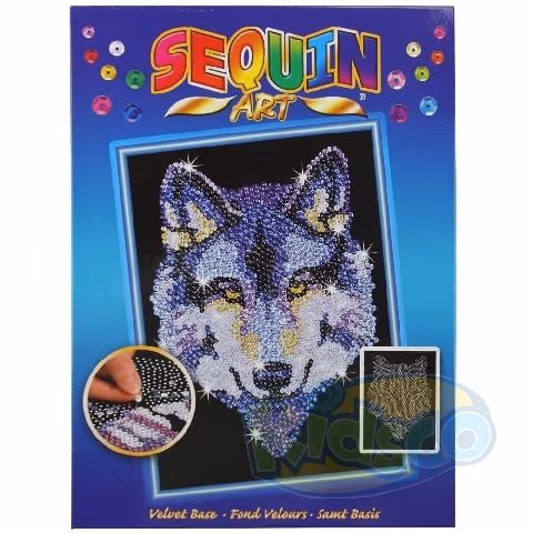 Sequin Art SQ1215 Original - Wolf 