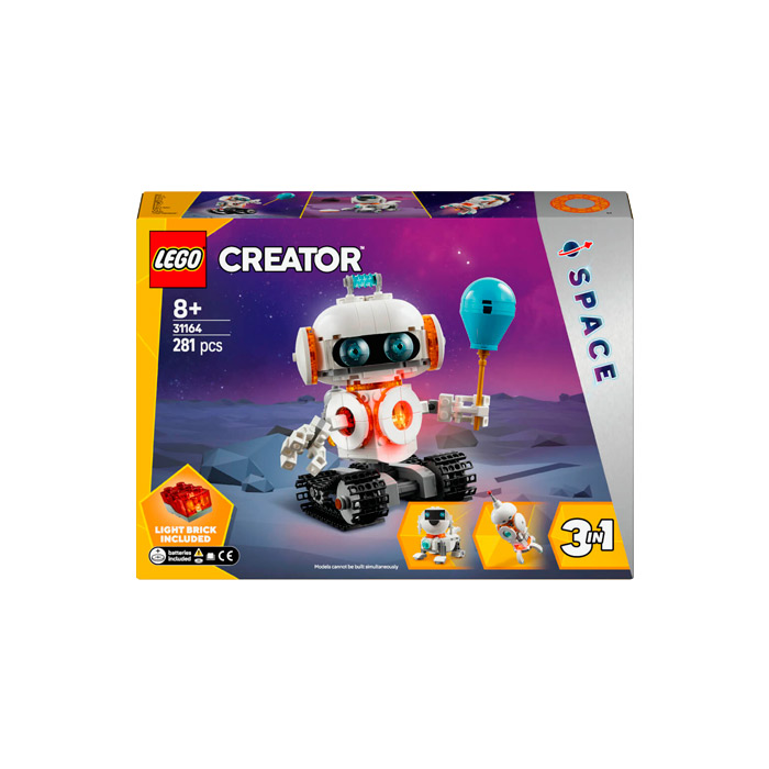 Lego Creator 3-в-1 Космический робот 31164 photo 1 Lego Creator 3-в-1 Космический робот 31164 photo 1