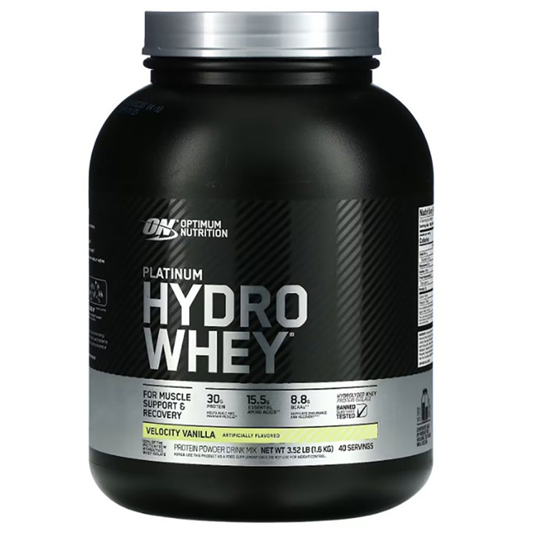 Hidrolizat proteic Optimum Nutrition ON PLAT HYDWHEY GF VAN RFM 3.52LB/1.59 kg photo 2