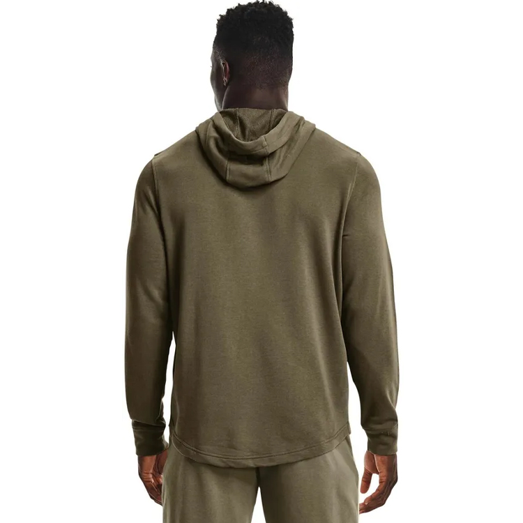 Hanorac pt bărbați Under Armour UA Rival Terry Logo Hoodie L Verde photo 2