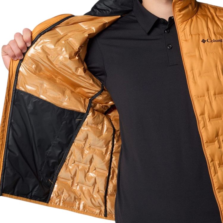 Куртка мужская Columbia Delta Ridge II Down Jacket S Желтый photo 5