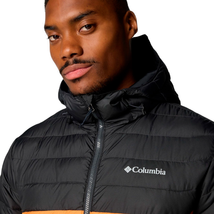 Куртка мужская Columbia Powder Lite II Hooded Jacket S Желтый/Черный photo 4