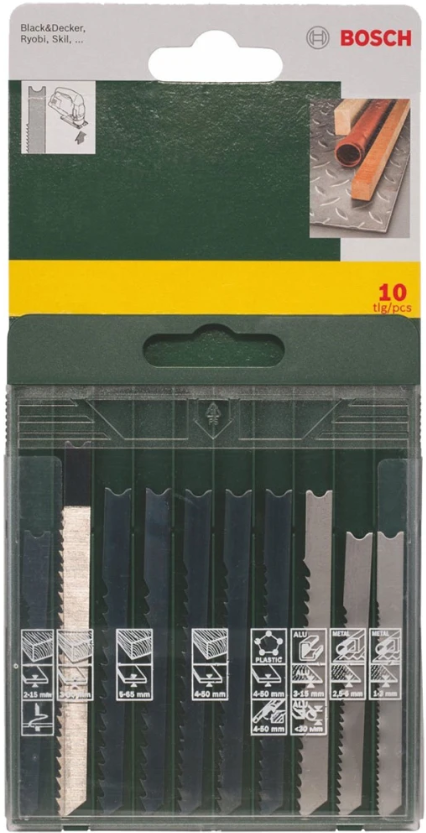Set de panze de ferastrau pentru puzzle Bosch 2607019461