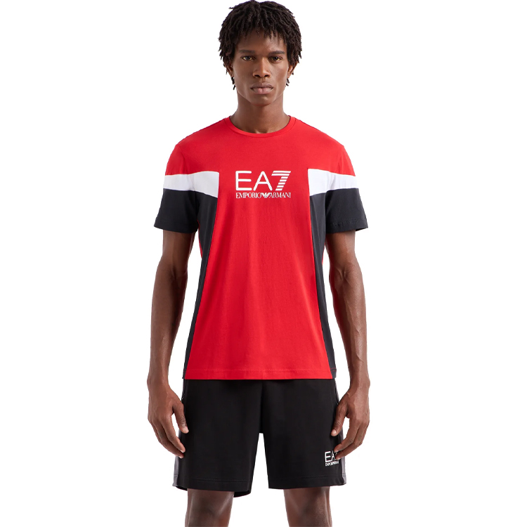 Tricou bărbătesc EA7 EMPORIO ARMANI T-Shirt XL Rosu photo 5