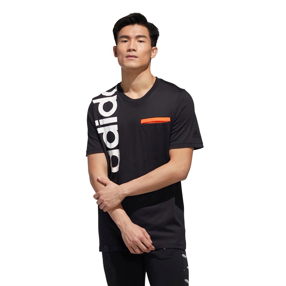 Футболка мужская Adidas M NEW A T S Черный photo 2