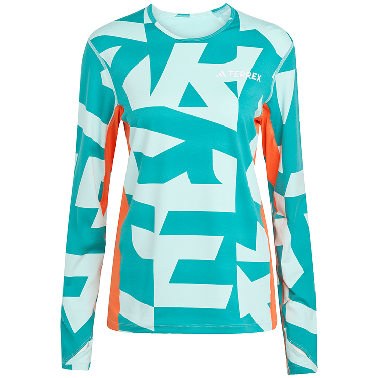 Лонгслив Adidas MULTI SYN LS WA XS Бирюзовый Женский photo 4