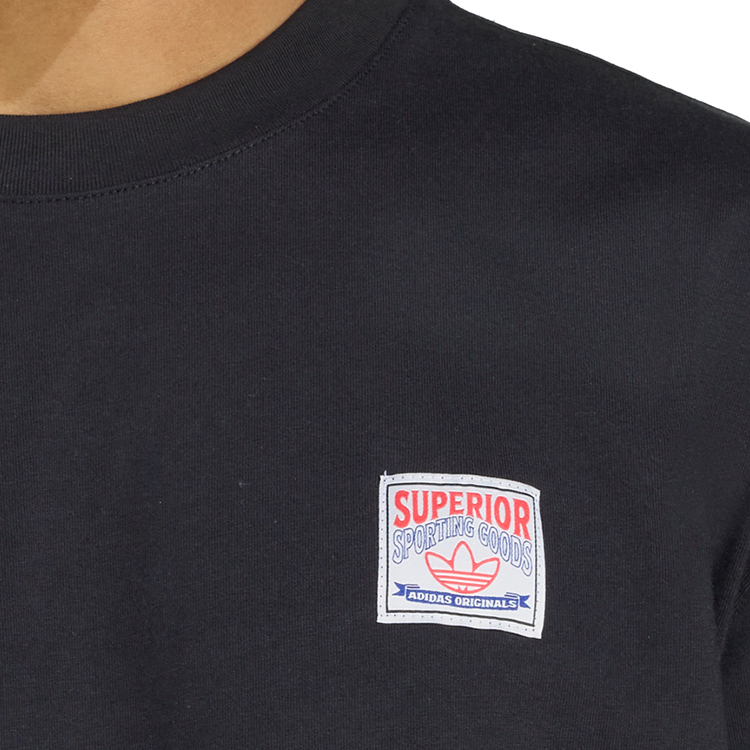 Tricou bărbătesc Adidas GRAPHIC LO SS T XS Negru photo 4