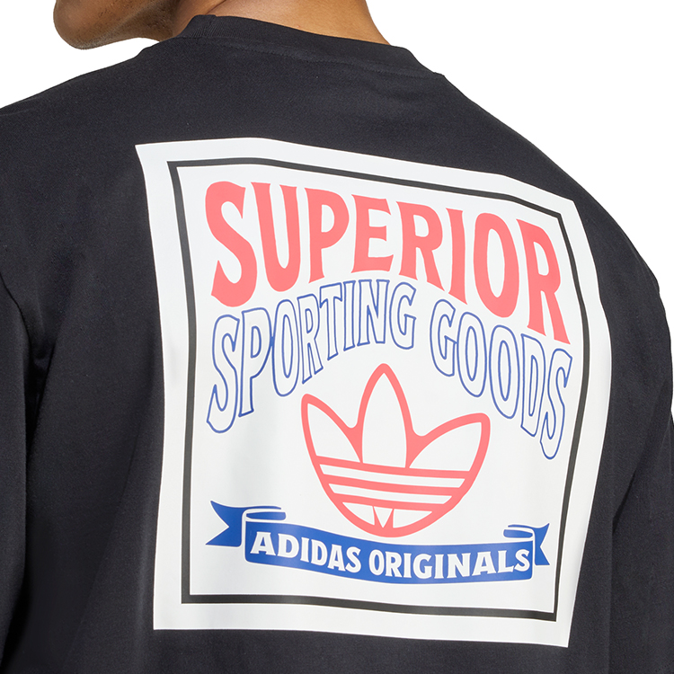 Tricou bărbătesc Adidas GRAPHIC LO SS T XS Negru photo 5