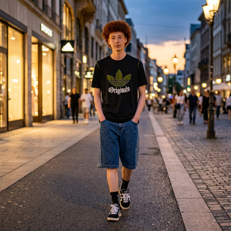 Tricou bărbătesc Adidas GRFX TEE XS Negru photo 3