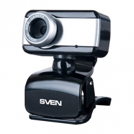 Camera SVEN IC-320, Microphone, 0.3Mpixel - 8Mpixel, UVC, USB2.0, Black thumbnav 1