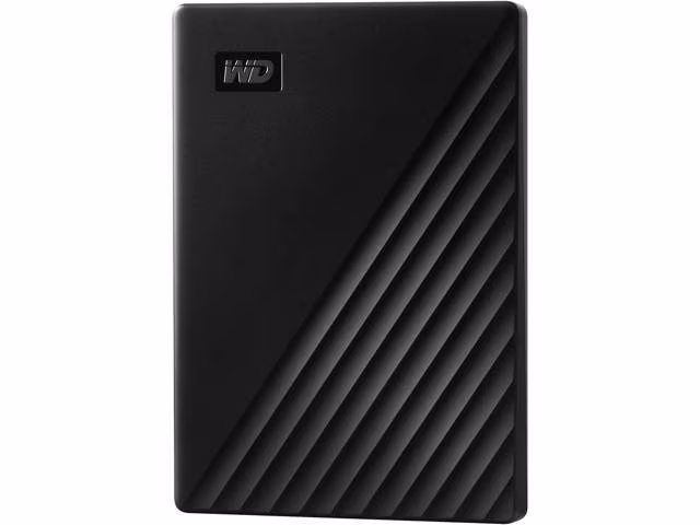 2.5" External HDD 2.0TB (USB3.0) Western Digital "My Passport Ultra", Black, Durable design, Password protection + 256-bit AES hardware encryption 