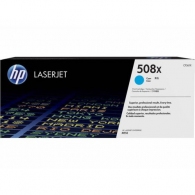 HP 508X (CF361X) High Yield Cyan Cartridge for HP Color LaserJet Enterprise M552dn, M553n, M553dn, M553x, 125000 p. thumbnav 1