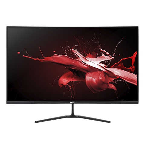 32.0" ACER VA LED ED320QR P Gaming Black (5ms, 4000:1, 300cd, 1920x1080, 178°/178°, 2 x HDMI, DisplayPort, up to 165Hz Refresh Rate, AMD Free-Sync, Audio Line-out, VESA) [UM.JE0EE.P01] photo 1