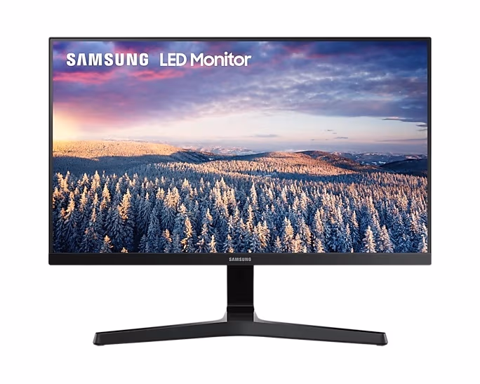 23.8" SAMSUNG IPS LED S24R356FHI ZeroFrame Black (5ms, 1000:1, 250cd, 1920x1080, 178°/178°, VGA, HDMI, AMD FreeSync 75Hz, Samsung MagicBright/MagicUpscale, VESA) 