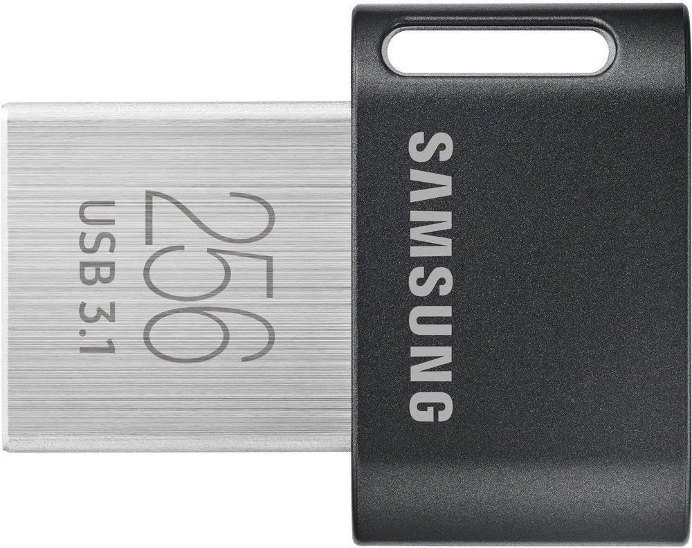 256GB USB3.1 Samsung Fit Plus, Space Gray, Ultra-small (Up to: Read 200 MByte/s) photo 1