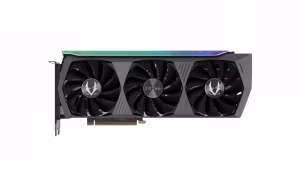 ZOTAC GeForce RTX 3080 AMP Holo LHR 10GB GDDR6X, 320bit, 1770/19000Mhz, Ampere, PCIeX16 4.0, Triple Fan / IceStorm2.0, 1xHDMI, 3xDP, Active Fan Control/FREEZE Fan Stop, SPECTRA 2.0 RGB Lightning, Metal Frontplate & RGB Led Backplate, HoloBLack Design, Pre