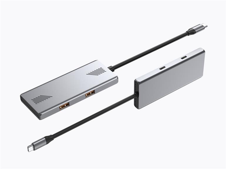 USB Type-C Hub Gembird UHB-CM-U310-A2C2-01/ 2xUSB-A/ 2xUSB-C 3.2(Gen 2) photo 3