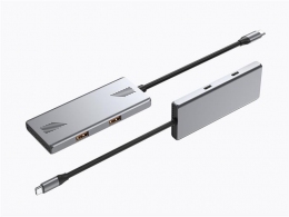 USB Type-C Hub Gembird UHB-CM-U310-A2C2-01/ 2xUSB-A/ 2xUSB-C 3.2(Gen 2) thumbnav 3