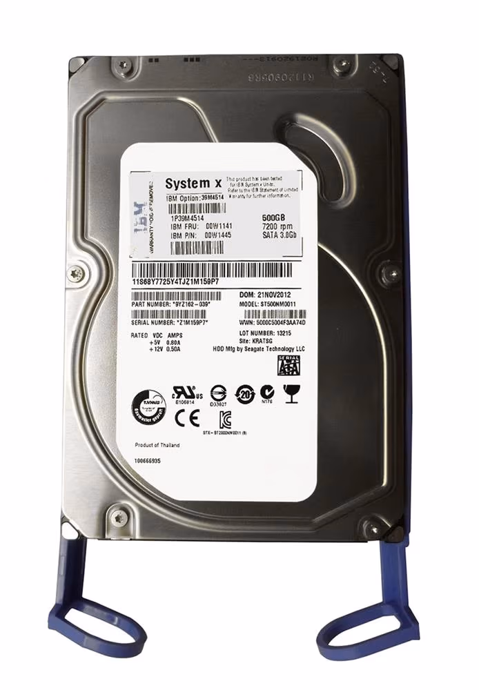 500GB 7200RPM 3.5” SS SATA II - for System x3100 M4