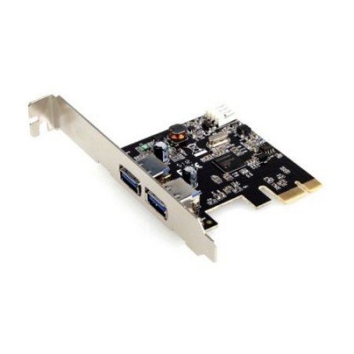 PCI-E Card - Gembird UPC-30-2P, USB 3.0 PCI-E host adapter, 2 ports photo 1 PCI-E Card - Gembird UPC-30-2P, USB 3.0 PCI-E host adapter, 2 ports photo 1