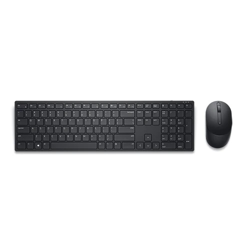 Dell Pro Wireless Keyboard and Mouse - KM5221W - Russian (QWERTY) (RTL BOX), 2.4 GHz, USB Wireless Receiver, Optical Mouse - 3 Buttons, Adjustable DPI up to 4000, AA x 1, Black, Limited Warranty - 3 years. photo 2