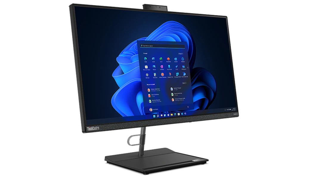 All-in-One PC 23.8” Lenovo ThinkCentre neo 30a / Intel Core i5 / 8GB / 256GB SSD / DVD±RW / Black photo 1