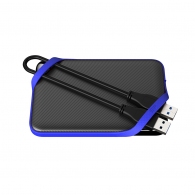 2.5” Внешний HDD Silicon Power Armor A62S Game Drive / 1 TB / USB3.2 Gen1 / Black/Blue thumbnav 3