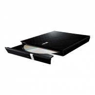 External DVDRW Drive ASUS ZenDrive SDRW-08D2S-U LITE, Portable Slim 14mm, Super-Multi DVDR+8x/-8x, RW+8x/-6x, DL+6x/-6x, M-DISC support for lifetime data backup, USB 2.0, Black, Retail thumbnav 3