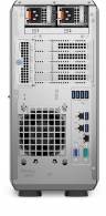 Dell PowerEdge T350 Tower, 1 x Intel Xeon E-2314 (2.8GHz, 8M, 4C/4T, 65W), 1x16GB UDIMM DDR4 RAM, 2TB HDD SATA 7.2K (Chassis 8x3.5” Hot-Plug HDD), PERC H355, iDRAC9 Basic, On-Board LOM, TPM 2.0 V3, Single Hot-Plug 700W PSU Titanium, thumbnav 2