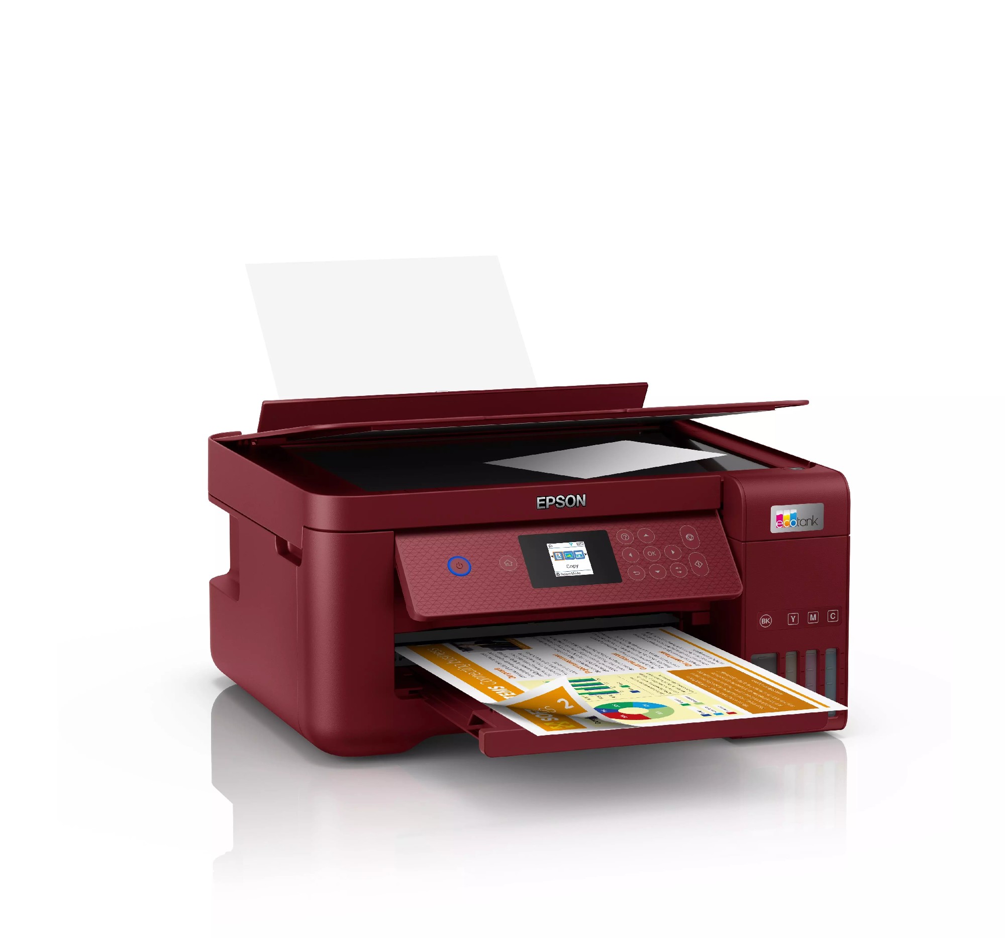 МФУ с CISS Epson EcoTank L4267 / A4 / Wi-Fi / Duplex / Red photo 3