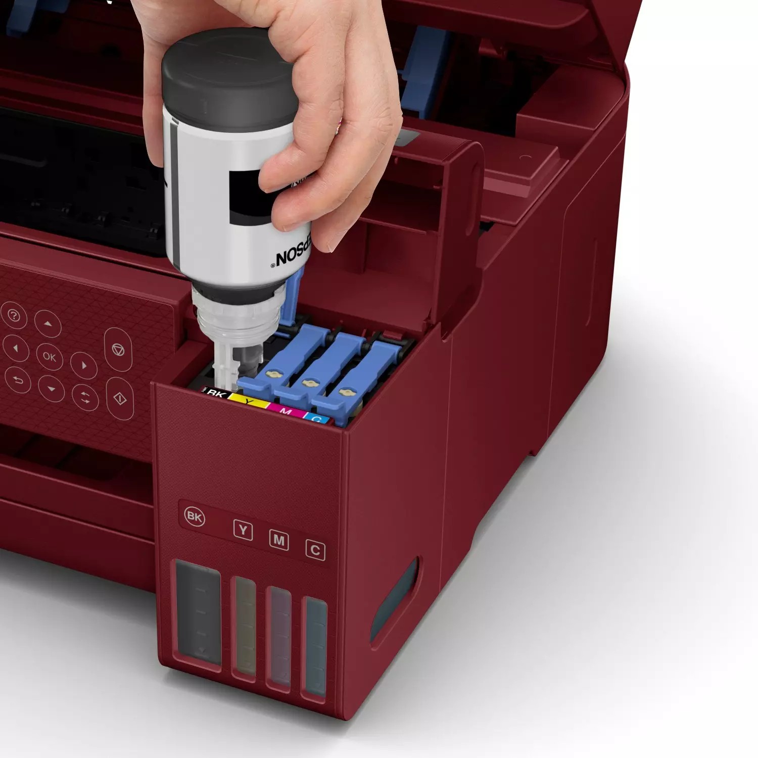 МФУ с CISS Epson EcoTank L4267 / A4 / Wi-Fi / Duplex / Red photo 8