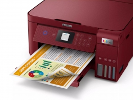 МФУ с CISS Epson EcoTank L4267 / A4 / Wi-Fi / Duplex / Red thumbnav 2